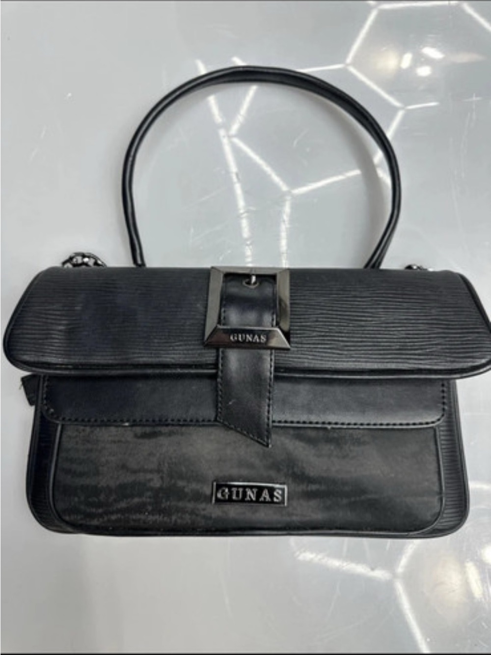 Black Mini Top-Handle Bag
